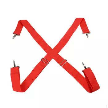 Барабанный ремень для любителей ударных инструментов красный