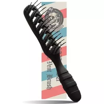 Barbaro Pomade Hair Brush Мужская расческа Gaikotsu Brush Skull Brush Мужская расческа Расческа Barber