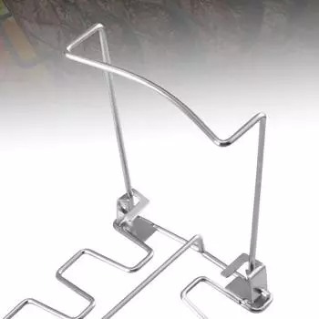 Барбекю говядина куриные крылышки ножки гриль решетка для приготовления барбекю антипригарное покрытие нержавеющая сталь ножки барбекю духовка подставка для жарки onesize