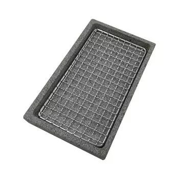 Барбекю на гранитной плите Стейк Западная кухня Жареное мясо на гриле Креативная тарелка стейка из говядины на гриле из вулканического камня Паррилья Чураско