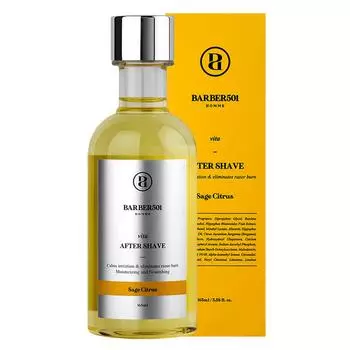 Barber 501 After Shave Care Желтый, 165 мл, 1 шт.