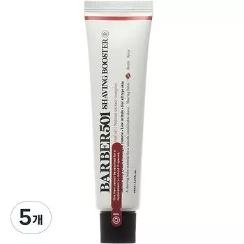 Barber 501 Shaving Booster Shaving Balm Red, 66ml, 5 pcs.