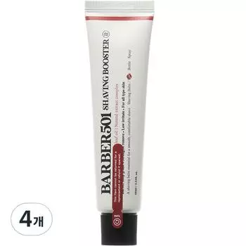 Barber 501 Shaving Booster Shaving Balm Red, 66ml, 4 pcs.