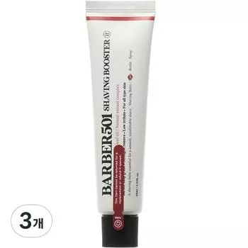 Barber 501 Shaving Booster Shaving Balm Red, 66ml, 3 pieces