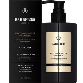 Barber 501 Shaving Booster Smoothie Charcoal, 300 мл, 1 шт.