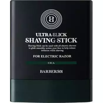 Barber 501 Ultra Slick Shaving Stick Cica, корейское бритвенное лезвие