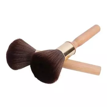 Barber Professional Soft Brush Neck Face Duster Wood Brushes Hair Clean Hairbrush Beard Salon Cutting Hairdressing Styling Tool