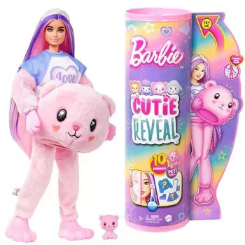 Барби Милашка! Кигуруми Барби медведь [Куклы-наряды] [Куклы и аксессуары] [3 года~] HKR04