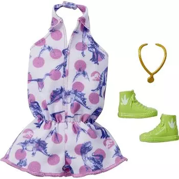 Барби модный набор юрский мир комбинезон