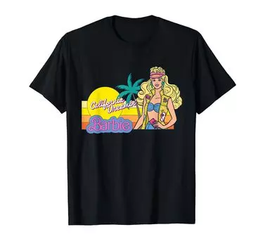 Барби Ретро Калифорния Мечтает - Футболка