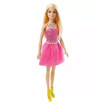 Барби Sparkling Barbie Ассортимент Розовый (DGX82) розовый