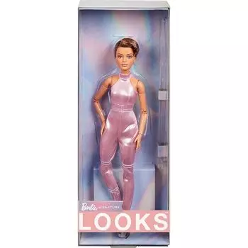 Barbie barbie signature looks doll doll collectible pixie cut modern Y2K fashion Collectible No. 22 with Pixie Cut and Modern Y2K Fashion #22