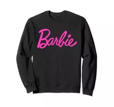 Barbie Classic Logo Pink Sweatshirt -