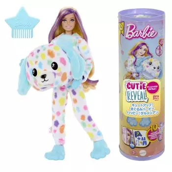 Barbie Cute Up Kigurumi Barbie Happy Dalmatian Barbie Doll Dress Up Doll Ages 3 and Up Light Blue HRK41 Doll/House