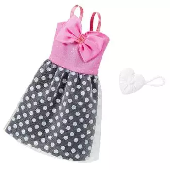 Barbie Fashion Complete Look Polka Dress –