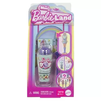 Barbie Mini Barbieland Pop Reveal Surprise Pack 2025 Dress Up Micro Doll Ages 6 and Senior Pink Doll/Doll 986A-JCR22