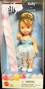 Barbie Nutcracker Kelly Doll as Snow Fairy