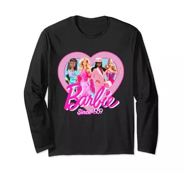 Barbie Since 1959 Heart Long Sleeve - T-Shirt
