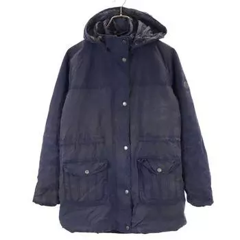 Barbour Filling: Waxed cotton coat US 6(UK10) Navy hood Women Used