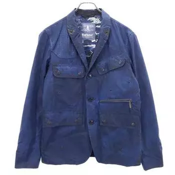Barbour Long sleeve Cotton jacket M Navy blue Men s Used