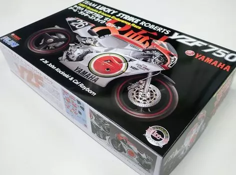 barchetta Yamaha Team Lucky Strike Roberts 1/12 YZF750’87 [Fujimi BIKE6]