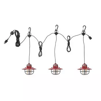BAREBONES Edison Pendant Light LED Red Japanese Distributor [Authorized Product] красный