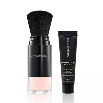 bareMinerals Bare Minerals Original Mineral Veil UV Powder CR Matte Kit Sunscreen UV Pocket UV Powder Face Powder CR Natural Matte Moisturizer Vanilla