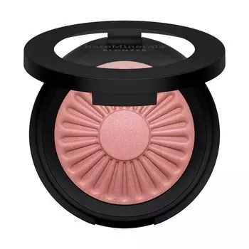 bareMinerals bareMinerals Jen Nude Bronzer Kiss of Mauve Bronzer Cheek Shading Face Powder Face Color 3D Look Ruddy Feeling 3.8g