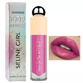 Бархатистая веганская помада DayaEmmoTQ Pearlescent Lip Glaze - Глянцевая, увлажняющая, гладкая, водостойкая, длительное увлажнение, блеск, водостойкая,