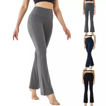 Бархатистые супер мягкие легкие леггинсы для женщин, спортивные штаны для бега, фитнеса, йоги M чёрный