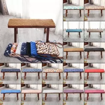 Бархатная длинная подушка для скамьи, мягкая подушка для табурета, утолщенный деревянный коврик для дивана, садовые скамейки, длинная мягкая деревянная подушка для скамьи 30x80cm