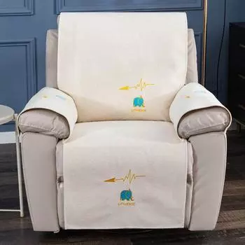 Бархатная подушка для дивана, одиночный чехол для дивана, нескользящий, простой белый диван для четырех сезонов, утолщенная детская подушка 60*60cm