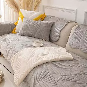 Бархатная подушка для дивана Утолщенная подушка Нескользящая кожа из цельного дерева Полностью покрытая тканью 70*70cm