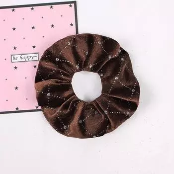 Бархатная резинка-скранчи для волос с жемчугом Женские эластичные резинки для волос Аксессуары Резинка для женщин Девушек Завязки Кольцо для волос Веревка Держатель для хвостика