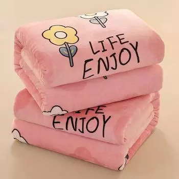 Бархатное одеяло Falai, одеяло двойного назначения, простыни, утепленное зимнее одеяло, общежитие для одного и двух человек, универсальное для всех сезонов 120x200cm