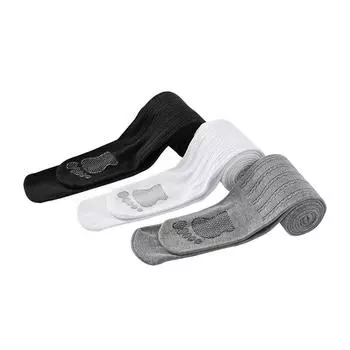 Бархатные леггинсы для девочек, осень-зима 2024, утолщенные колготки для детей, теплые колготки для девочек, детские трусики, детское нижнее белье, одежда M чёрный