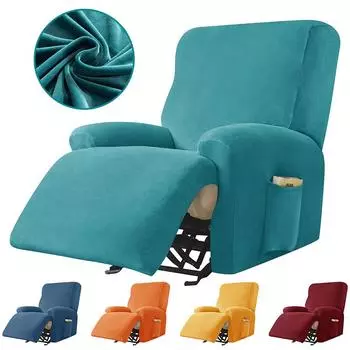 Бархатный чехол для дивана, эластичный чехол для дивана с принтом, чехол для дивана Chivas, нескользящий мебельный чехол для кресла, домашний декор