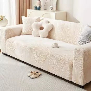 Бархатный чехол для дивана All-Inclusive, высококачественная подушка для дивана Nordic, полный комплект чехлов, пылезащитная ткань, универсальное полотенце для дивана Four Seasons 90*140cm