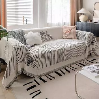 Бархатный чехол для дивана с одним краем, универсальное высококачественное покрывало для дивана Four Seasons, анти-кошачьи лапы, простое современное полотенце для дивана 180*130cm