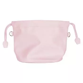 Бархатный чехол-мешочек на шнурке из ПУ кожи для камеры, водонепроницаемый, портативный, из ПУ кожи, чехол-кейс для камеры с плечевым ремнем розовый
