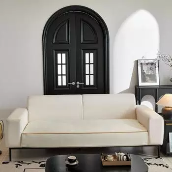 Бархатный чехол на диван с тиснеными мятыми линиями и золотой тесьмой для декора, чехол на подушку сиденья дивана для декора гостиной, накидки 90*90cm