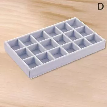 Бархатный держатель для ювелирных изделий, шейный браслет, органайзер для хранения сережек D