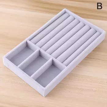 Бархатный держатель для ювелирных изделий, шейный браслет, органайзер для хранения сережек as the picture