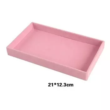 Бархатный дисплей для ювелирных изделий, складной, изысканный держатель для ювелирных изделий, портативный органайзер для колец, сережек, ожерелий, коробок-органайзеров