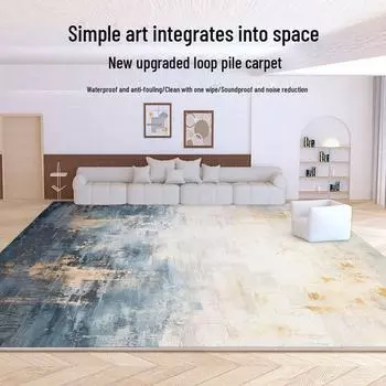 Бархатный нескользящий водонепроницаемый ковер в средневековом стиле для гостиной и спальни