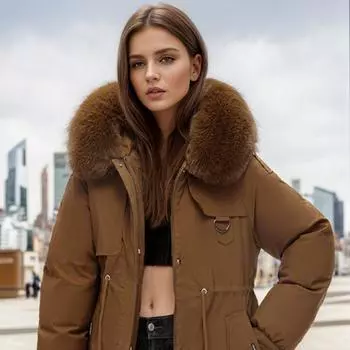 Бархатный пирог побеждает женские средние и длинные модели осенью и зимой 2024 года. Новая корейская версия свободная и непринужденная, и M белый