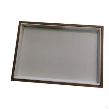 Бархатный поднос для ювелирных изделий, очки, безделушки, коробки для ожерелья, держатель для колец, столешница с бриллиантом