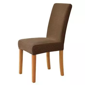 Бархатный тканевый чехол на стул для столовой, свадебного отеля, банкета, мягкие и удобные эластичные чехлы на стулья из спандекса, домашний декор, сиденье 1 Piece