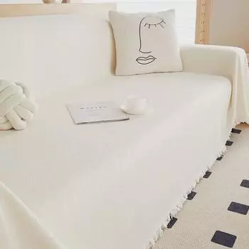 Бархатный водонепроницаемый чехол для дивана: Защита от царапин, пыли, всесезонная защита 180 x 130 cm