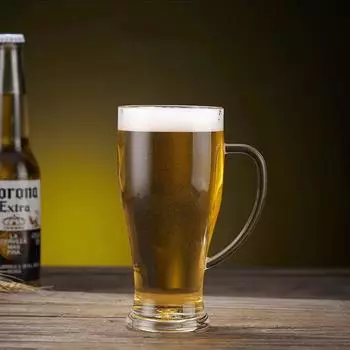 Барная акрил кружка для пива прозрачная антипадающая кружка для пива небьющаяся пластиковая кружка для воды сок